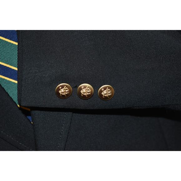 Jack Nicklaus Blazer Jacket Men Size 40 R Augusta Nationals Masters Patch Black - Picture 9 of 11